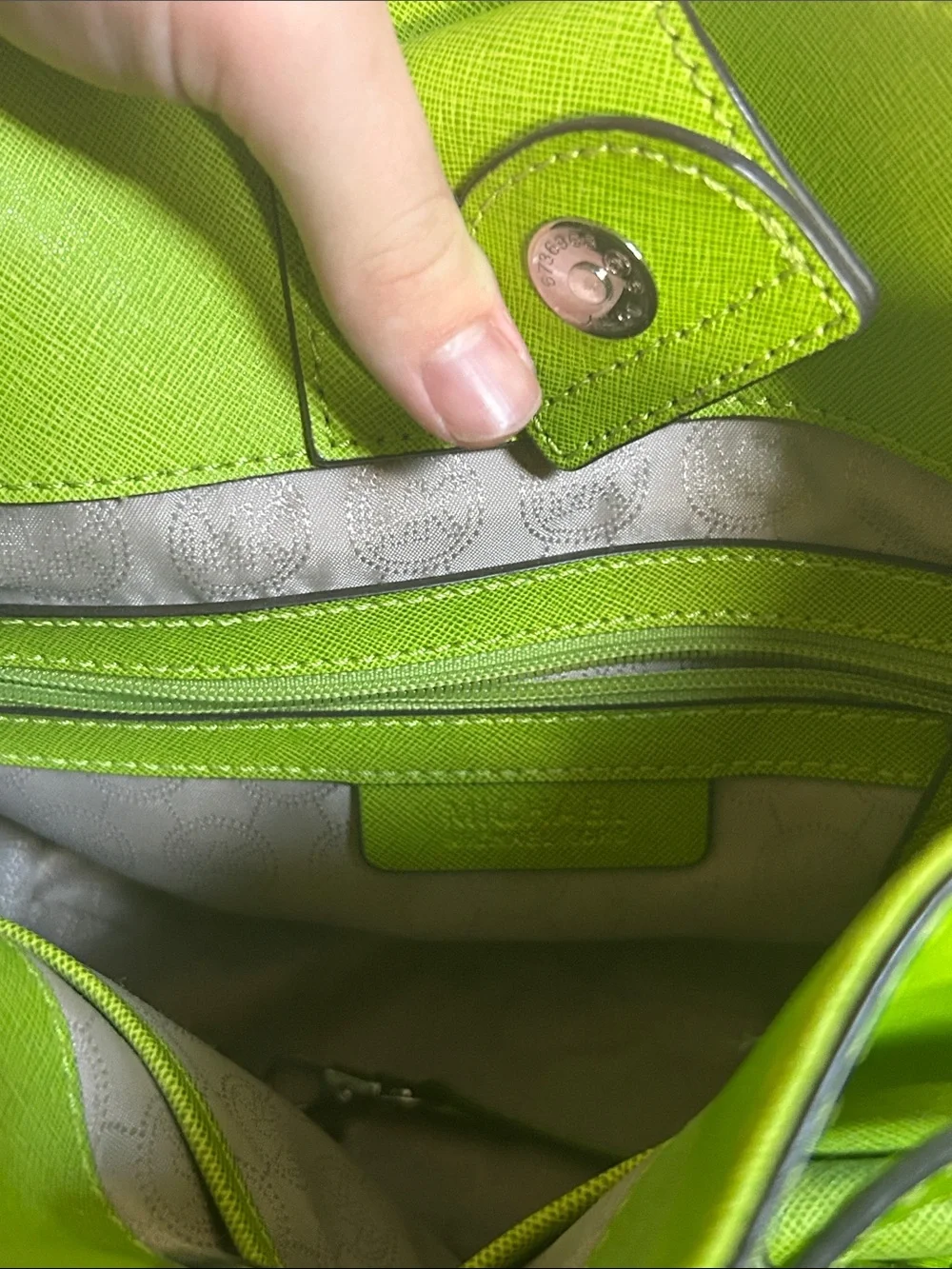 MICHAEL Michael Kors Neon Lime Purse